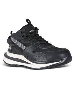 Buy حذاء الحماية وركلاند (PQR) متوسط الكاحل بحماية فولاذية لأصابع القدم باللون الأسود قياس (43) at Best Price in UAE