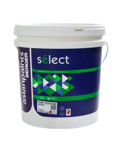 Buy طلاء ايشيان بينتس برجر سيليكت الأكريليكي ناعم الملمس لون (White) حجم (18L) at Best Price in UAE